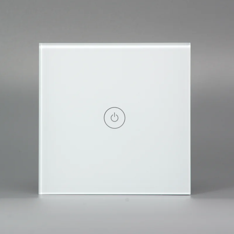 Zigbee смарт сенсорный светильник переключатель без нейтральный противопожарная проводка Tuya 86 Стекло стены Панель Переключатель ЕС 1/2/3, совместим с Google Home, Alexa