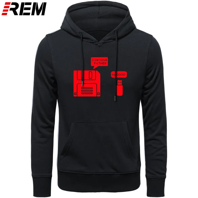 REM USB дискета я ваш отец мужские хлопковые с длинным рукавом юмором диск повседневные Camisetas Hombre мужские кофты с капюшоном, толстовки