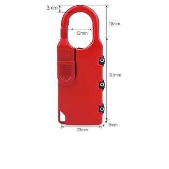 

Color security password padlock