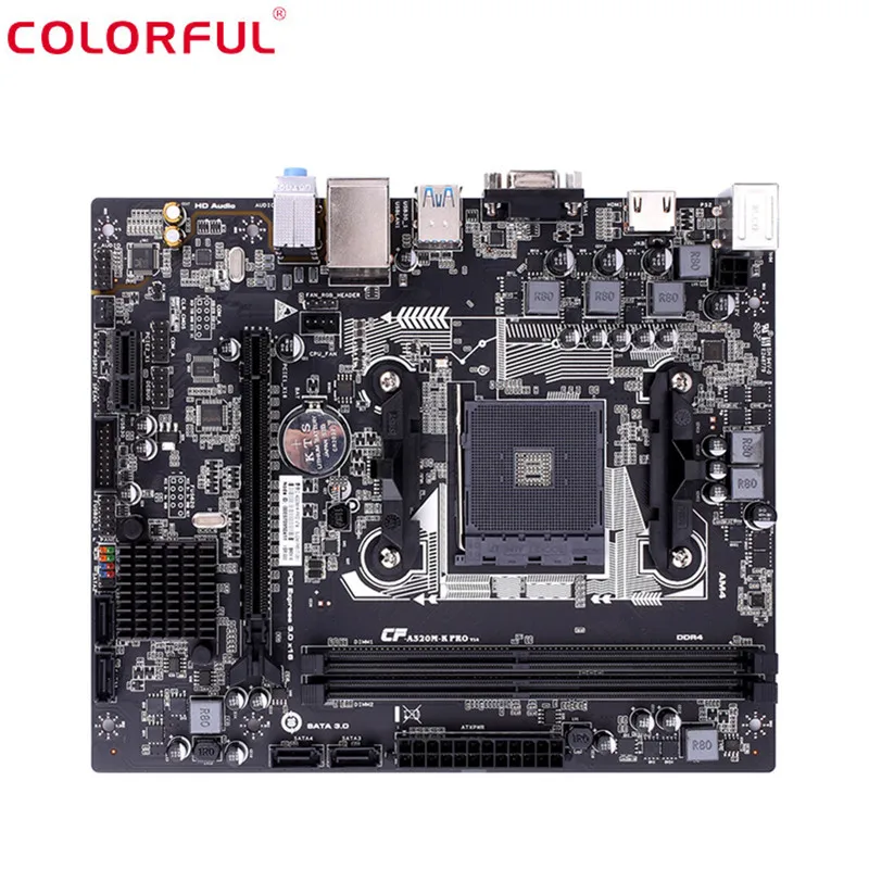 

Colorful Broken SwordC A320M - K PRO V14 Motherboard M - ATX AM4 Interface Dual Channel DDR4 Gigabit LAN / 4 Motherboard