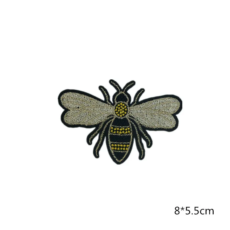 Швейная одежда пчела вышивка тканевая наклейка насекомое патч железо на Вышивка