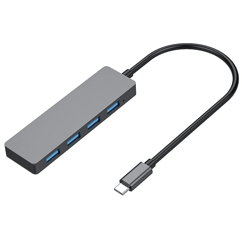 Высокоскоростной портативный концентратор Lcone USB C 3 0 4 порта Тип адаптер