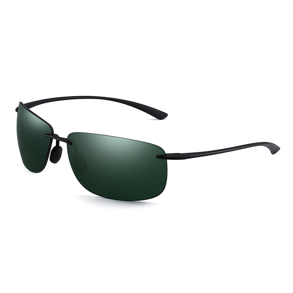 JIM Ultralight Sport Sunglasses for Men Women TR90 Rimless Frame for Running Fishing Cycling Driving_voghion.com