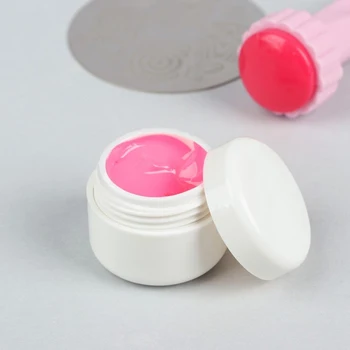 

Stamping gel, 3 phase, LED / UV, 5 g, pink