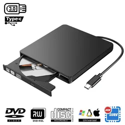 USB 2.0 Type C DVD Drive DVD RW RAM Burner Writer CD ROM Player Optical Drive for hp Laptop Desktop Windows MAC OS USB 2.0 Type C DVD Drive DVD RW RAM Burner Writer CD ROM Player Optical Drive for hp Laptop Desktop Windows MAC OS