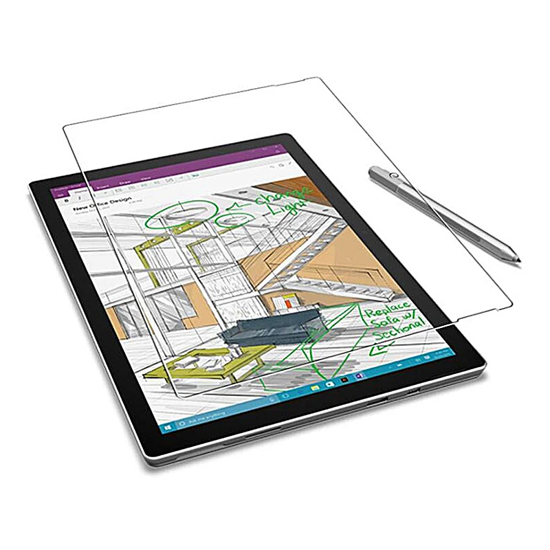 2 шт. для microsoft Surface Pro 7 6 5 4 7Pro 6Pro 5 Pro 4Pro TAB пленка для планшета из закаленного стекла защитная поверхность для экрана Pro 4 5 6 7