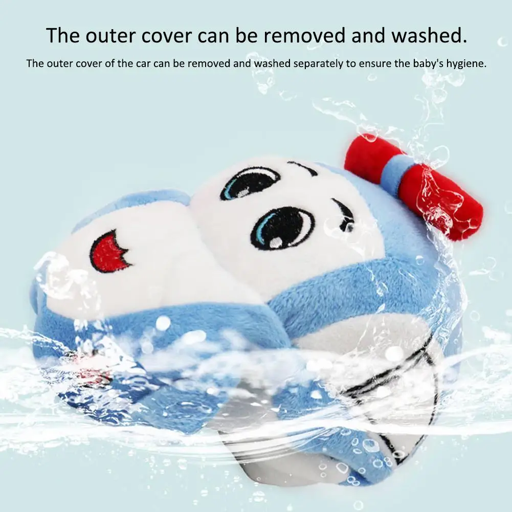 Cartoon Plush Remote Control Car Toy Washable Mini RC Vehicle Toys Plush Toys Car For Children 1 Cartoon Plush Remote Control Car Toy Washable Mini RC Vehicle Toys Plush Toys Car For Children 4