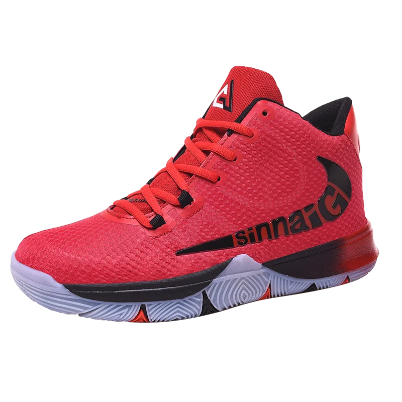 Мужская баскетбольная обувь Jordan Uptempo Kyrie 4, мужская обувь Jordan Ретро 16 Lebron Обувь Jordan 9 спортивная обувь для мальчиков Jordan кроссовки - Цвет: Красный
