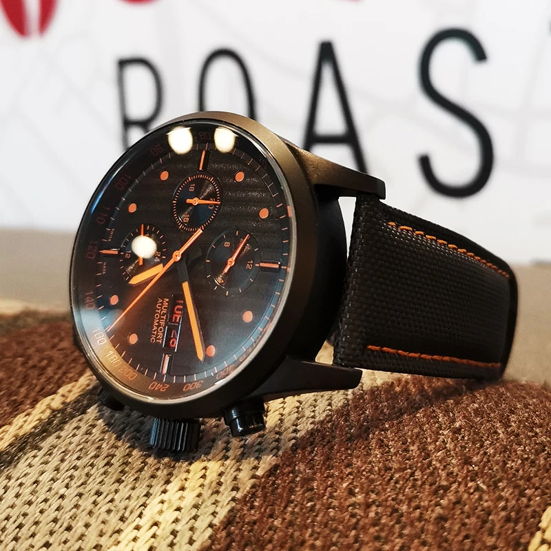 Ремешок тканевый для мужских часов нейлоновый браслет Black Bay Omega Seamaster Speed Planet Ocean 600