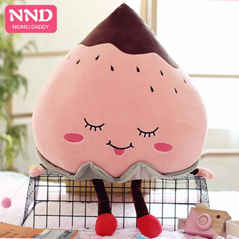 Niuniu Daddy 30 см Клубника Плюшевые игрушки Фрукты серии Kawaii мультфильм милые мягкие
