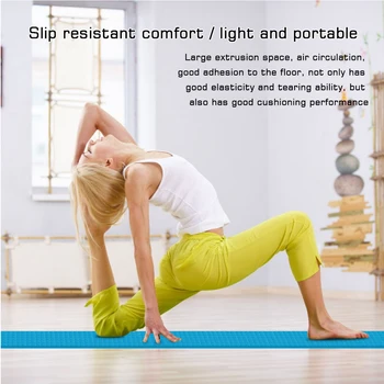 

Body Building Travel Exercise Cushion Non Slip Home For Beginner Girls Thickened EVA Workout Sports Yoga Mat Fitness Equipment