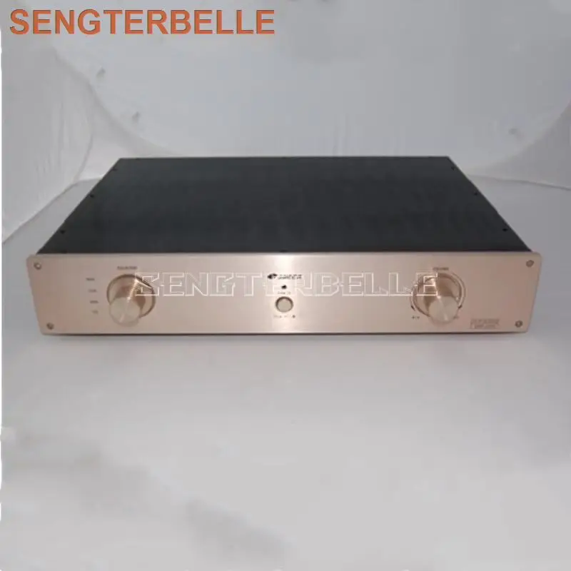 QJ-4375 Полный алюминиевый усилитель мощности шасси/предварительно усилитель шасси/AMP чехол Корпус коробка DIY