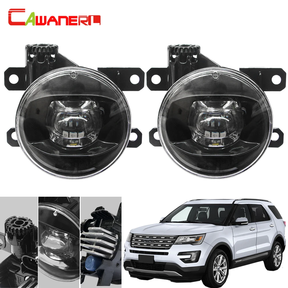 Cawanerl для Ford Explorer 2011 2012 2013 2014 Автомобильный светодиодный противотуманный