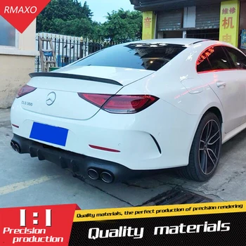 

For Benz CLS C257 Spoiler 2019-2020 Benz C257 CLS300 CLS350 CLS63 Spoiler ABS Material Car Rear Wing Primer Spoiler