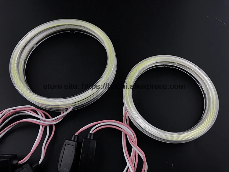 Для Hyundai Tiburon 2007 2008 GK FL2 COB Led дневной свет Белый Halo Cob Led angel eyes Ring Error Free ультра яркий