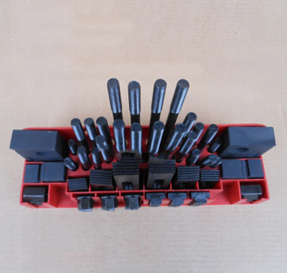 

Metal Quality Metex Milling Machine Clamping Set M12 58pcs Mill Clamp Kit Vice,Clamping Tool