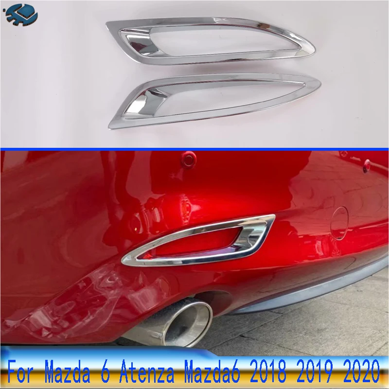 Автомобильные аксессуары для Mazda 6 Atenza 2018 2019 2020 хромированный задний отражатель