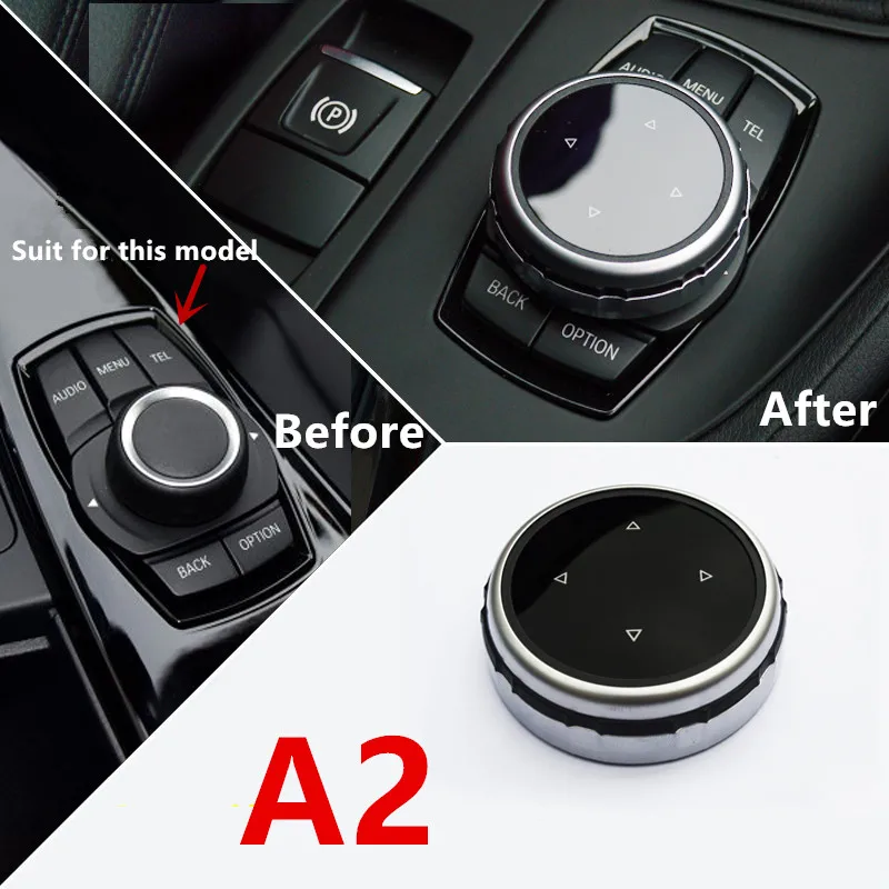 Car-Multimedia-Buttons-Decoration-Cover-Frame-Trim-For-BMW-F25-F26-F06-F07-G38-F15-F16 (3)