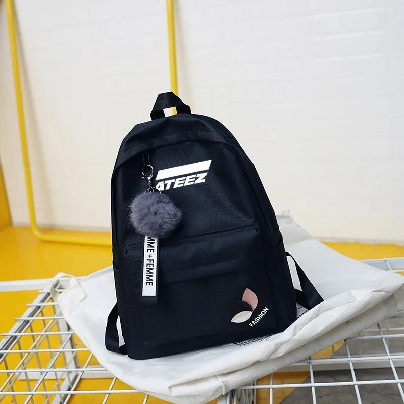 Nct Ateez бродячая дети новый 2019 Got7 холст Sac A Dos рюкзак монста х дважды Рюкзаки Сумка