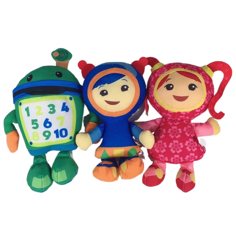 3pcs/lot Team Umizoomi Bot MILLI Geo Plushie Toy Doll | Игрушки и хобби