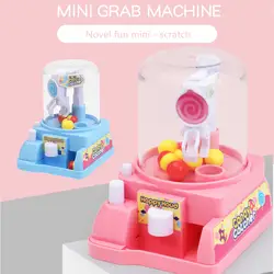 Новые Развивающие игрушки Мини кукольная машина захват конфеты Мячи Ловца жевательная резинка кран детские игрушки для вечеринок ролевая