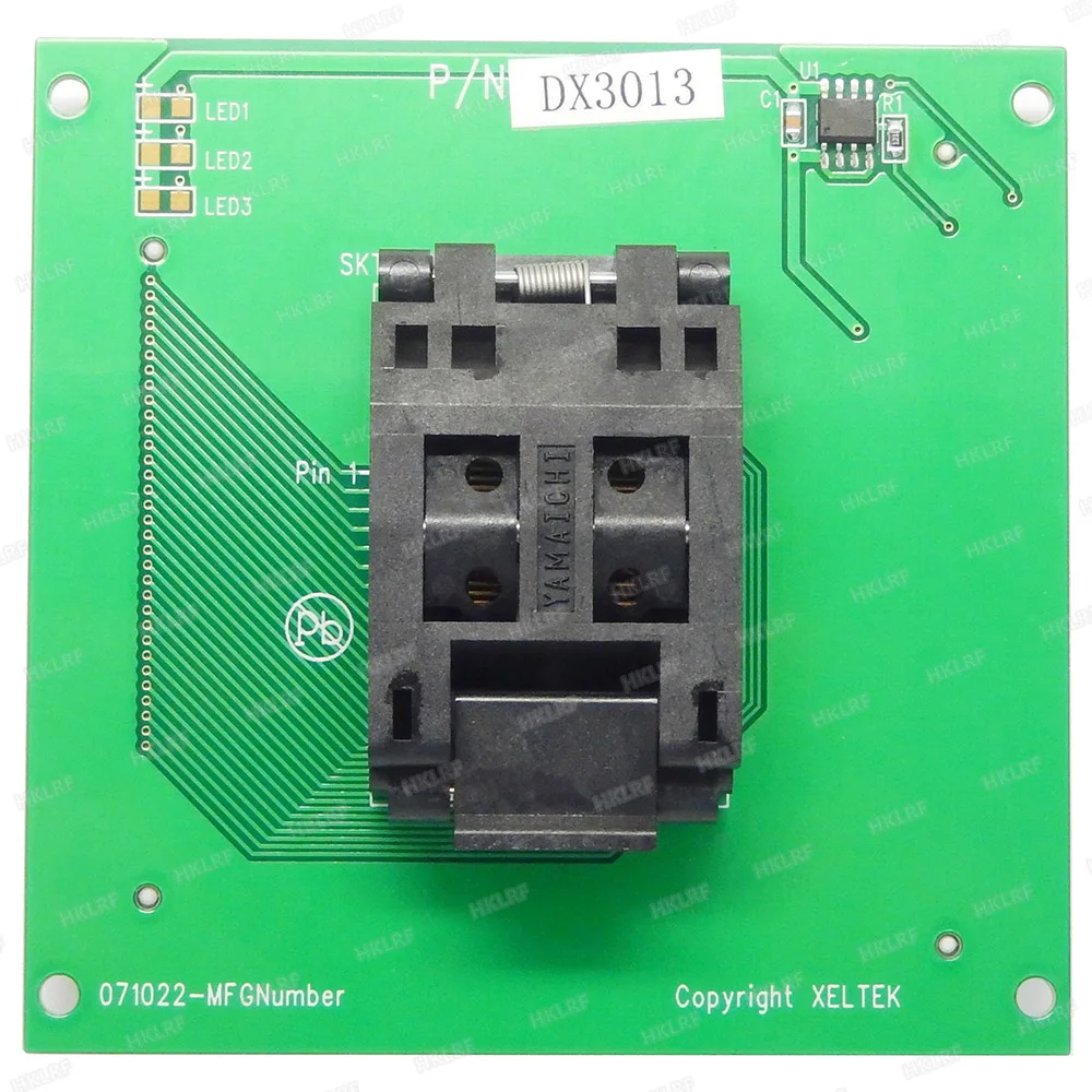100% Оригинальный Новый адаптер DX3013 для XELTEK SUPERPRO 6100/6100N программатор разъем |
