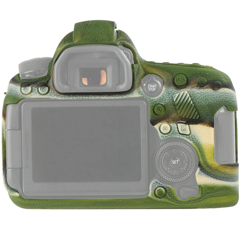 Мягкая оболочка из силиконового каучука чехол для камеры чехол для Canon 6D Mark II EOS 6D
