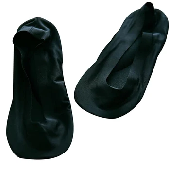 

3D Shallow Mouth Ice Silk Soft Massage Summer Health Care Breathable Silicone Slippers Arch Foot Invisible Pad Boat Women Socks