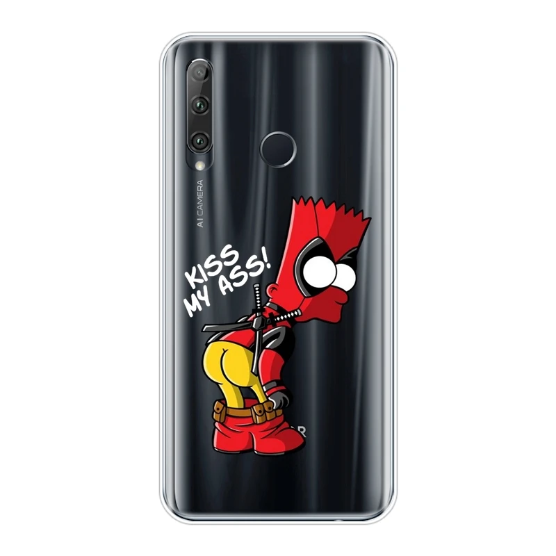 Чехол для телефона чехол для huawei Honor 8S 8A Pro V20 силиконовый чехол Homer J. Simpson TPU для huawei Honor 10i 20i 20 Lite Pro Чехол для телефона