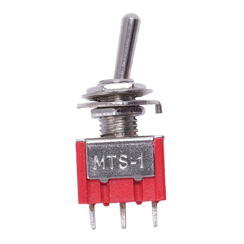 

AC 250V/2A 120V/5A ON/ON 2 Position SPDT Mini Micro Toggle Switch Red