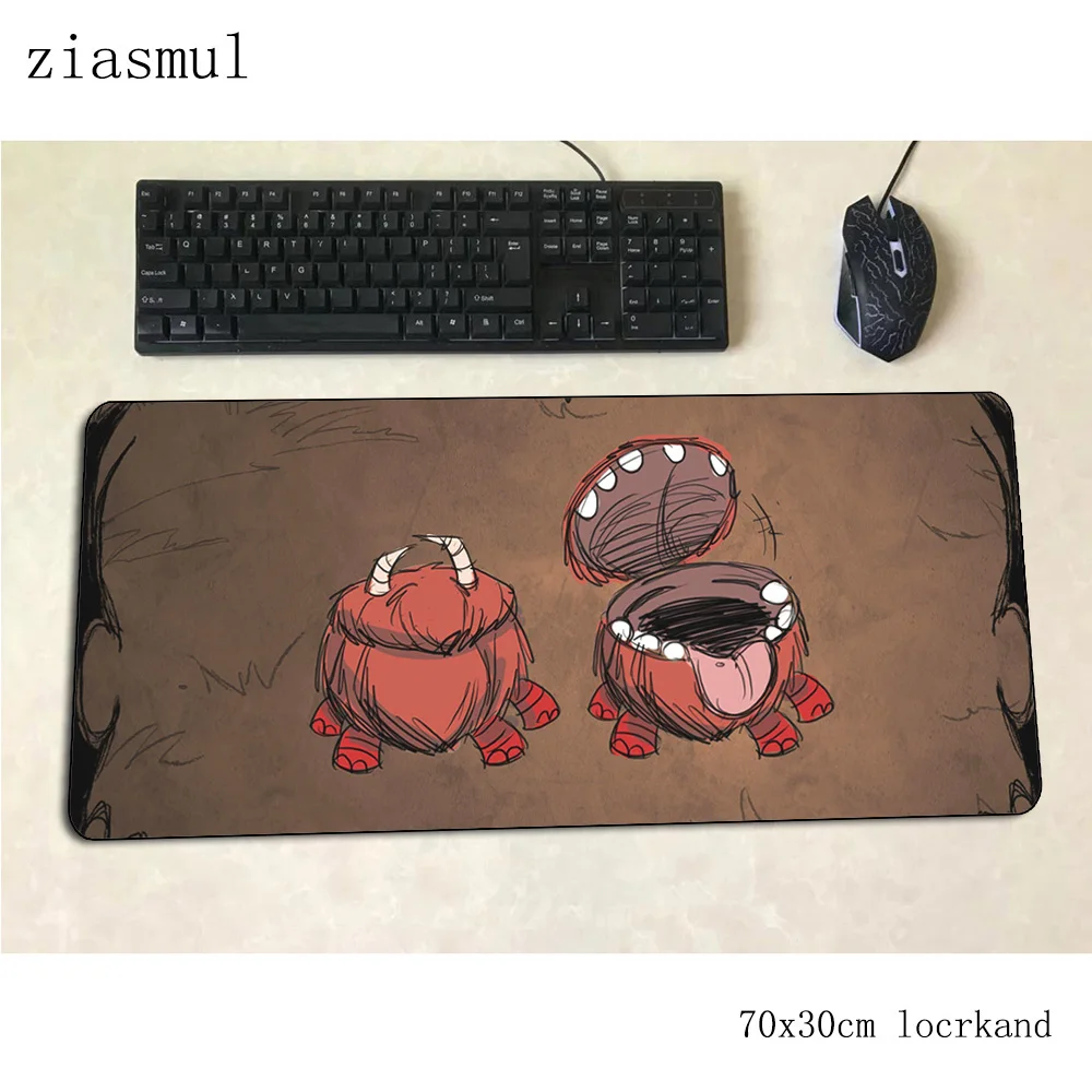 Dont starve коврик для мыши геймер большой 70x30 см игровой коврик для мыши pc notbook Настольный коврик милый padmouse игры Высокое качество геймер коврики геймпад
