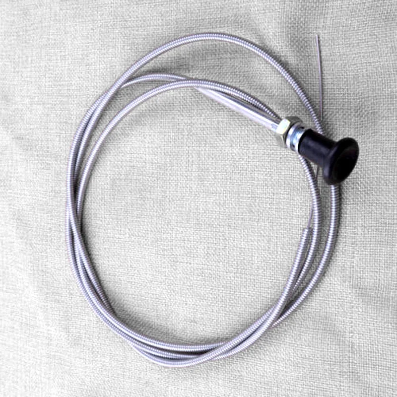 

Outdoor Lawn Mowers Universal Push Pull Choke Throttle Cable Metal Silver CA
