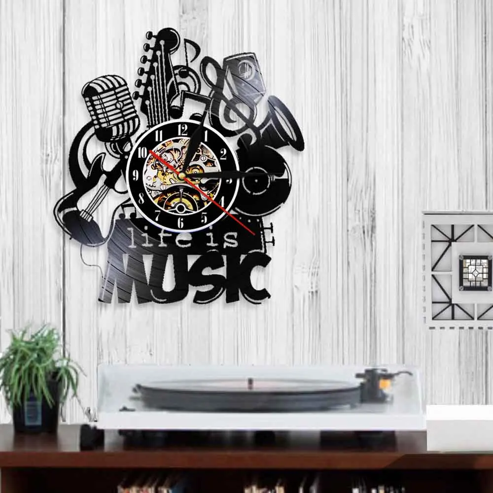 Vintage Design Wall Clock Vinyl Record Clock For Wall Decor Gifts Art Home Music Theme Vinyl Record Clock Vintage Design Wall Clock Vinyl Record Clock For Wall Decor Gifts Art Home Music Theme Vinyl Record Clock
