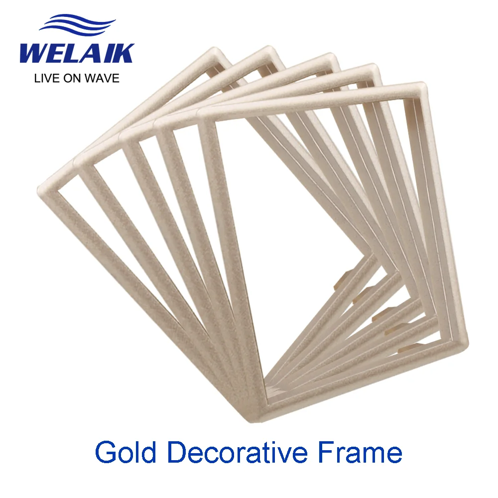 Decorative Frame EU Decorative Frame Chrome-plating ZSK101Y