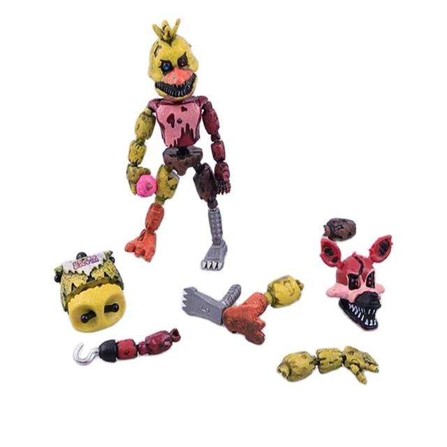 Characters Five Nights Freddys - 6 Pcs/set New Anime Figure Toy Cute Action  Pvc - Aliexpress