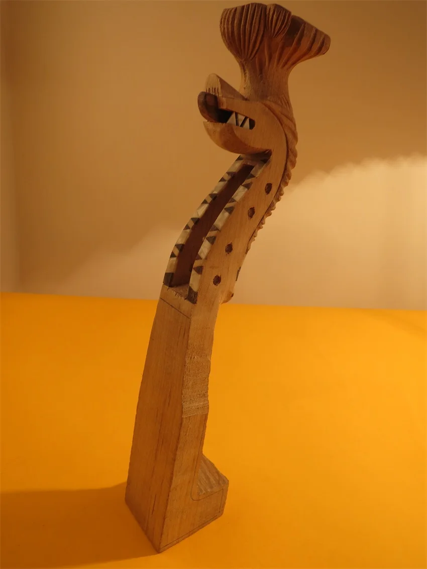 

1pcs fancy 4 strings unfinished Norwegian fiddle violin neck