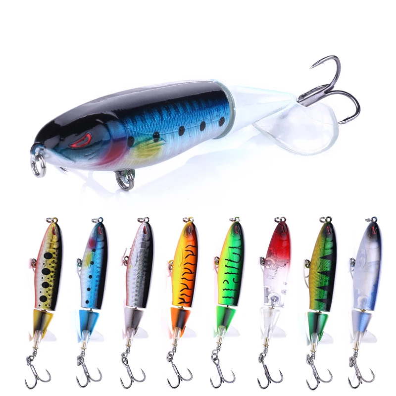 ThunderShower Whopper Plopper Fishing Lure Isca Artificial Popper Lures Leurre Peche Wobbler Peche Bait Top Water