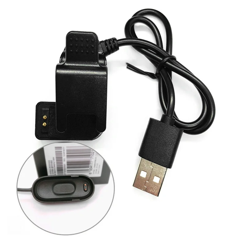 Usb кабель для зарядки разборка-Бесплатный кабель адаптер зарядного устройства для Xiaomi Mi Band 4 NFC зарядное устройство запасные аксессуары