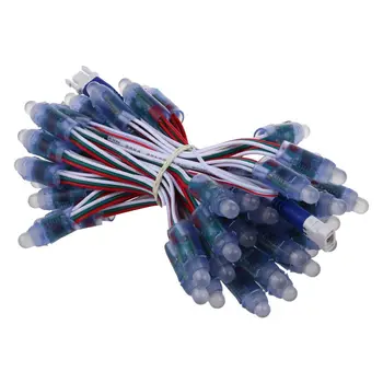 

Practical Boutique 50 X 12mm LED Module RGB WS2811 Digital Pixel Addressable led Strip waterproof 5V
