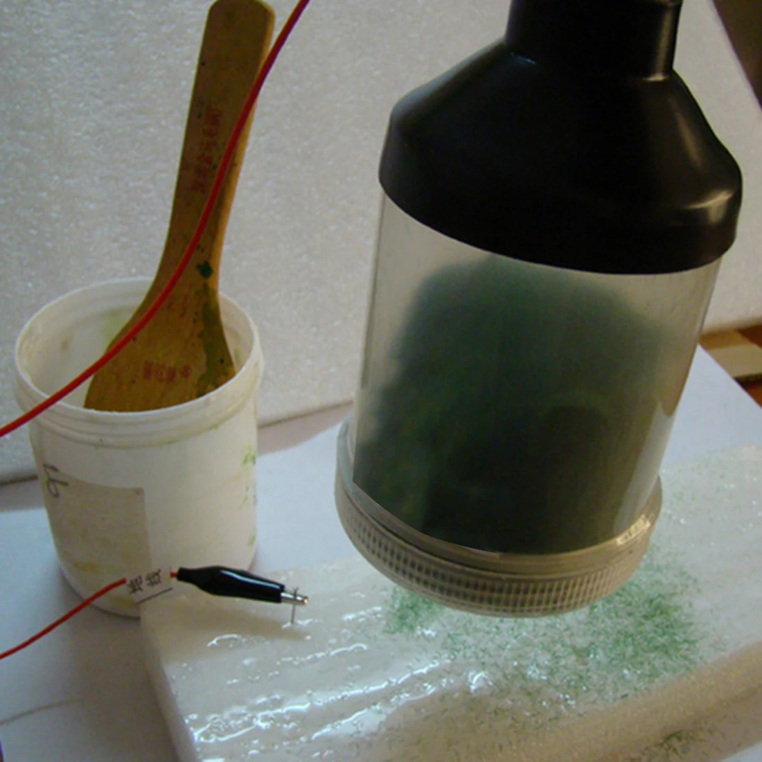 Portable Grass Planter Flocking Machine Sand Table Model Tool with External/ Built-in Battery