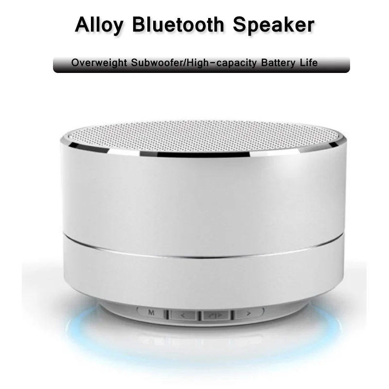 Bluetooth динамик будильник HD микрофон громкий звук A10 мини беспроводное устройство