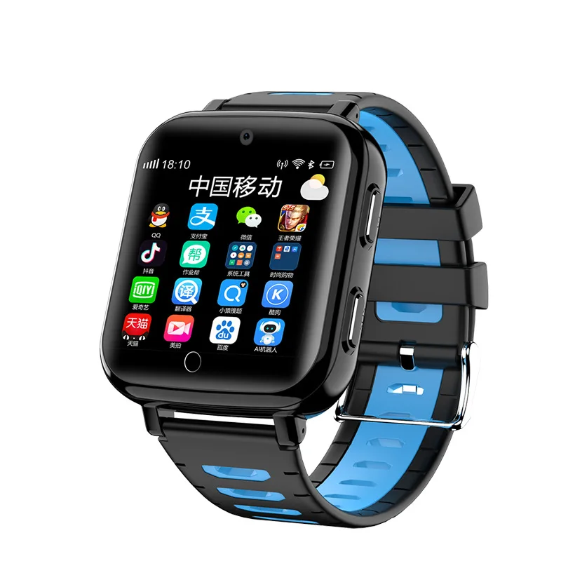 Smart 4G Remote Camera GPS WI-FI Tracer Kid Student Elder Heart Rate Wristwatch Video Voice Recorder Monitor Android Phone Watch