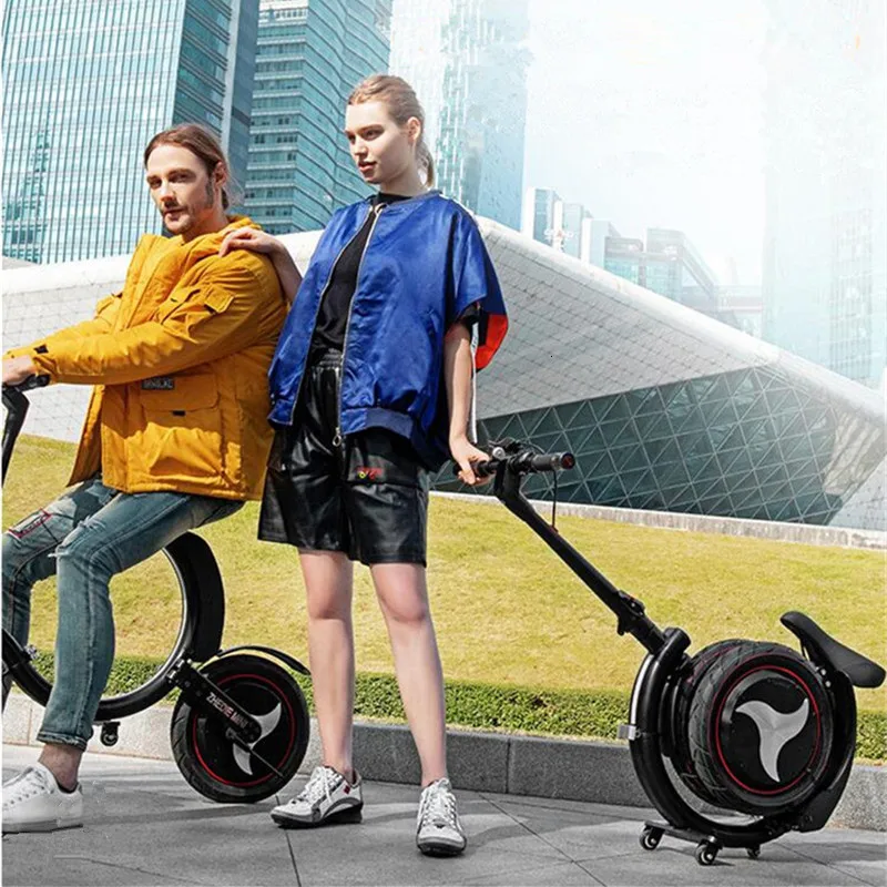 Daibot Two Wheel Electric Scooter Electric Bicycle 14 Inch 500W Portable Mini Folding Adult Electric Bicycle  (8)