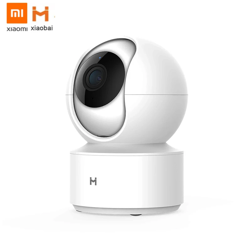 Умная камера xiaomi Xiaobai Версия 1080P HD с функцией наклона в двух плоскостях ночное