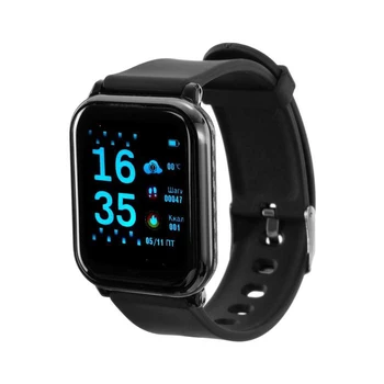 

Fitness bracelet Ritmix RFB-510, 1.3 ", color display, heart rate monitor, alerts, 150 mAh, black 5208047