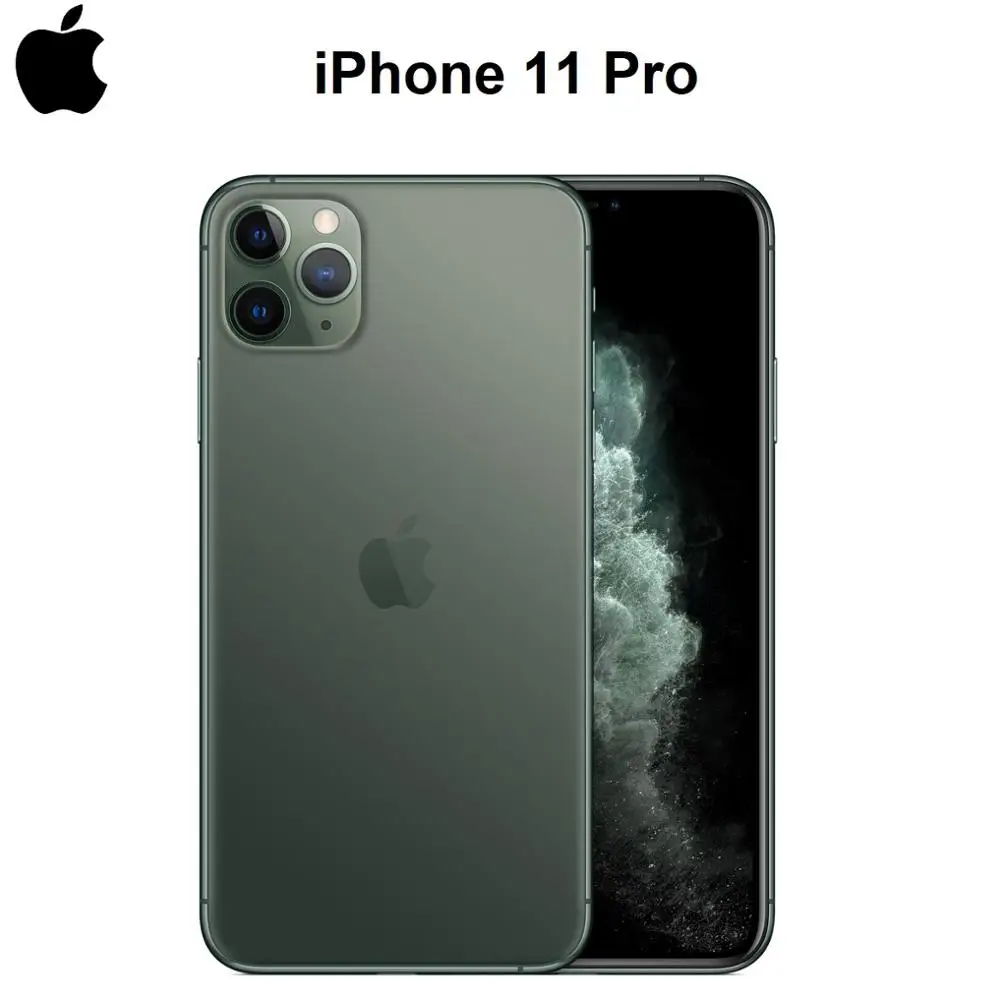 

Original New iPhone 11 Pro/Pro Max Triple Rear Camera 5.8/6.5" Super AMOLED Display A13 Chipset IOS 13 Smart Phone MI BlueTooth