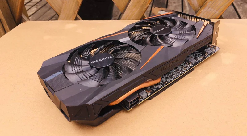 GIGABYTE gtx 1060 6gb графическая карта NVIDIA Geforce gtx1060 GDDR5 192 бит игровой ПК б/у видеокарта