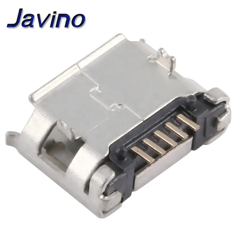 5 контактный гнездовой разъем SMT микро USB Тип B мама размещение SMD DIP 20