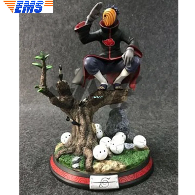 1" Статуя Наруто Akatsuki бюст Tobi Uchiha Obito полноразмерный портрет Nohara Rin GK Коллекционная модель игрушки коробка 40 см Z2850