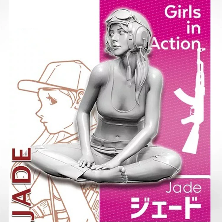 

1/35 Jade, Resin Model figure, GK, Unassembled and unpainted kit